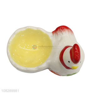 Online wholesale creative rooster ornament ceramic handicrafts