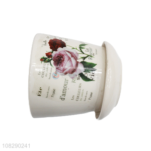 Good price ceramic flower pot desktop plant pot wholesale