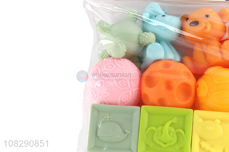 Yiwu market baby cartoon grip training bath toys for sale
