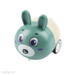 Wholesale mini toy car animal pull back car plastic toy car