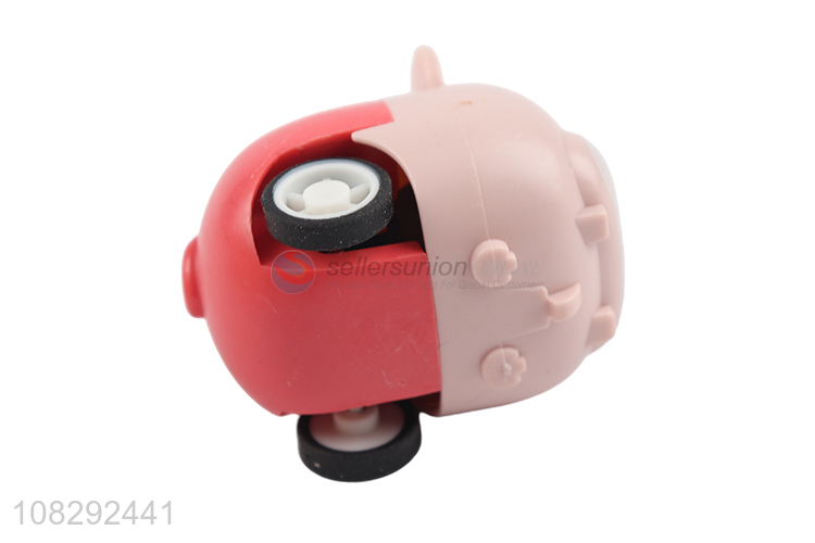 Factory price animal pull back toy car vehicle for boys girls