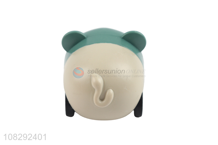 Wholesale eco-friendly plastic animal pull back cars for gifts