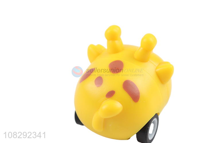 China supplier animal toy cars pull back cars party favors