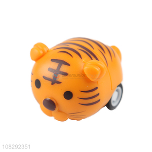 Good quality animal toy car friction powered pull back car