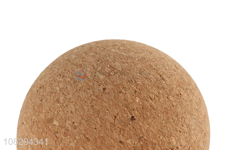 Yiwu wholesale mini yoga ball cork fitness ball