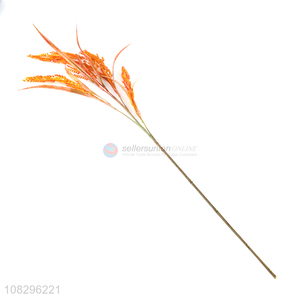 Factory price plastic artificial wheat party decorative long branch