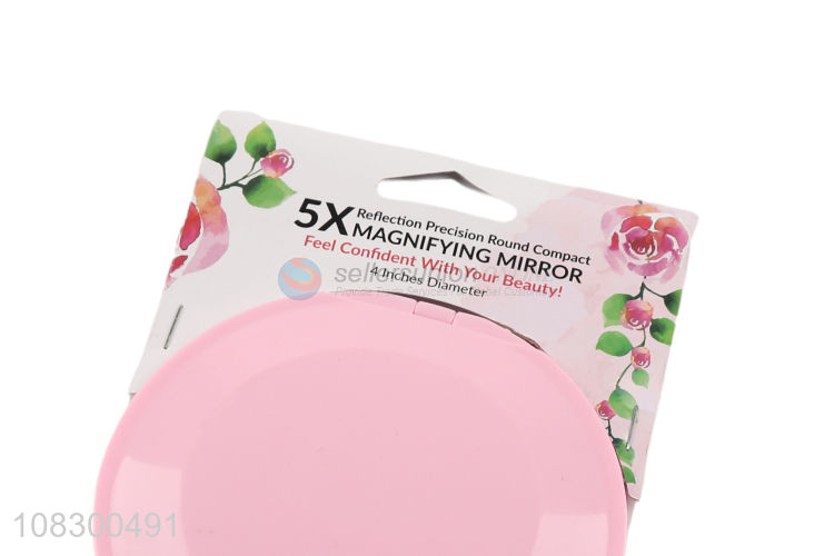 Wholesale Portable 1X 2X Magnifying Compact Mirror Round Mirror