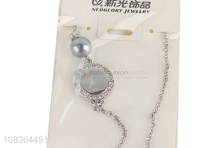 Factory supply silver fashion necklace neutral cool necklace