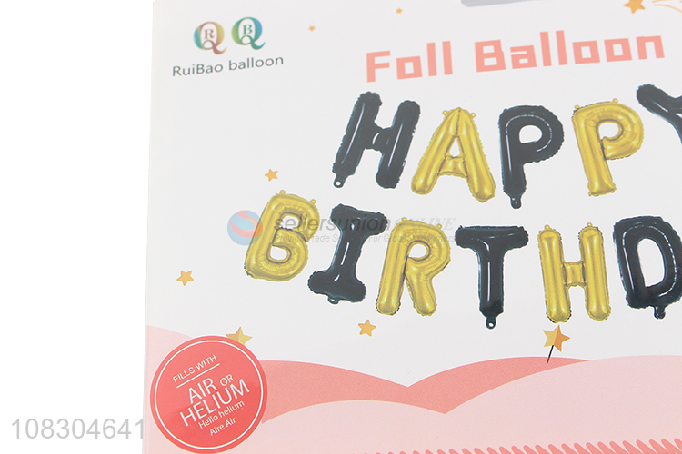 Wholesale alphabet letter foil balloons birthday party decoration