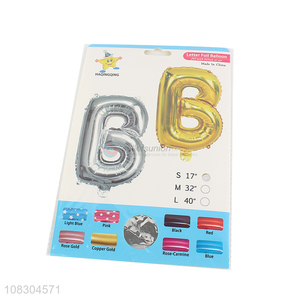 Hot selling 32inch alphabet letter foil balloon party decorations