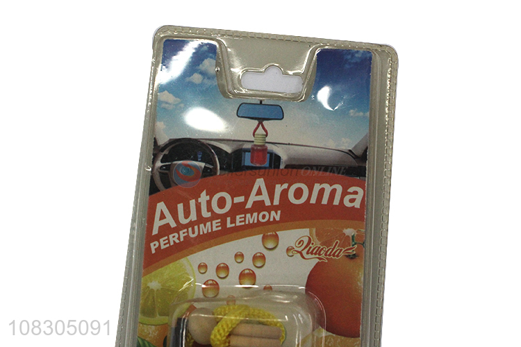 Yiwu wholesale lemon natural car perfume car air freshener