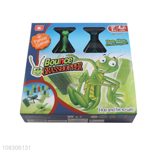 New style family games bounce grasshopper toys for kids