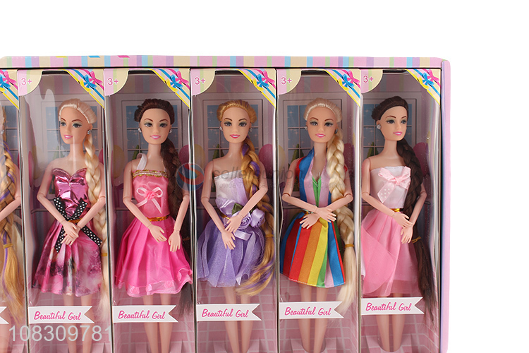 China wholesale dress up doll toy for girls kids birthday gift
