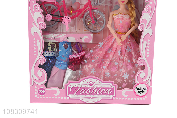 Wholesale price beauty doll 11 inches play house doll gift box
