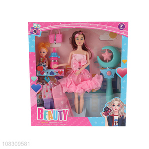 Online wholesale beauty princess doll girl play house toy