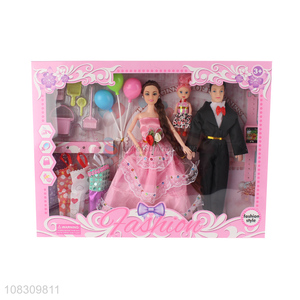 Yiwu wholesale beauty princess doll birthday gift toy for girls