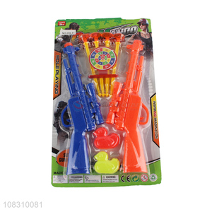 China wholesale funny kids soft bullet gun toys shooting games