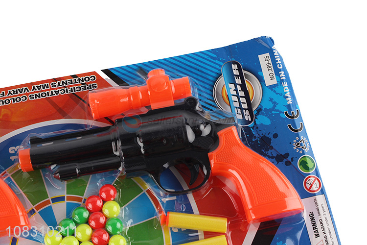 Best selling creative plastic soft bullet gun toys for children