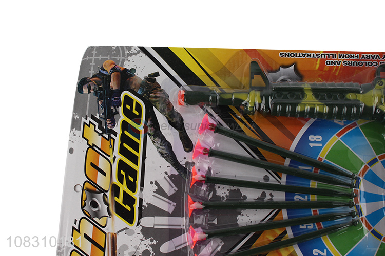 Good selling indoor outdoor kids gun toys shooting games wholesale