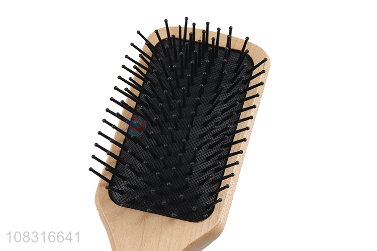 High Quality Wooden Handle Paddle Brush Hair Brush