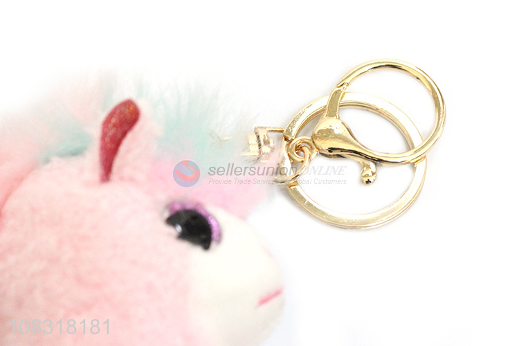 Wholesale cute animal plush keychain stuffed toy party favors
