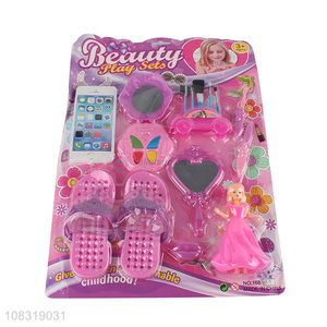New Arrival Dress Up Girls Beauty Play Sets For Kids