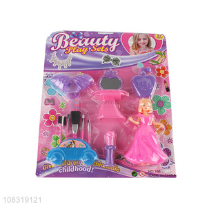 Top Quality Plastic Girls Beauty Dressing Table Toy Sets