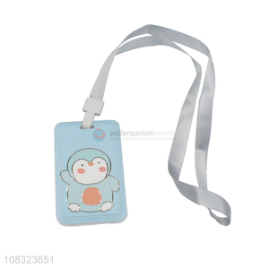 Good Quality Students ID Card Work Card Holder With Lanyard