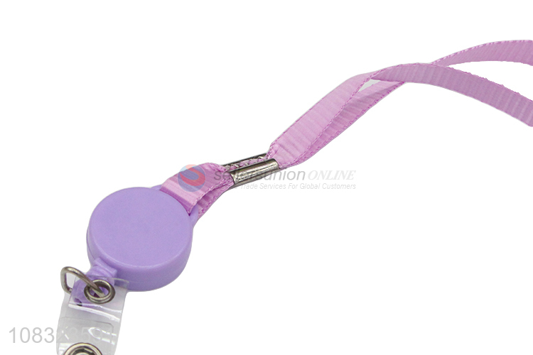 Hot Selling Id Card Work Card Holder With Neck Strap