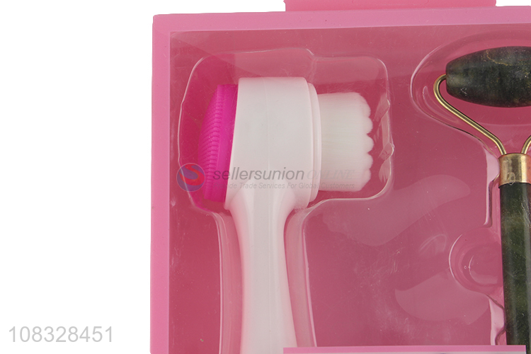 China wholesale daily use skin care tools dual action facial brush