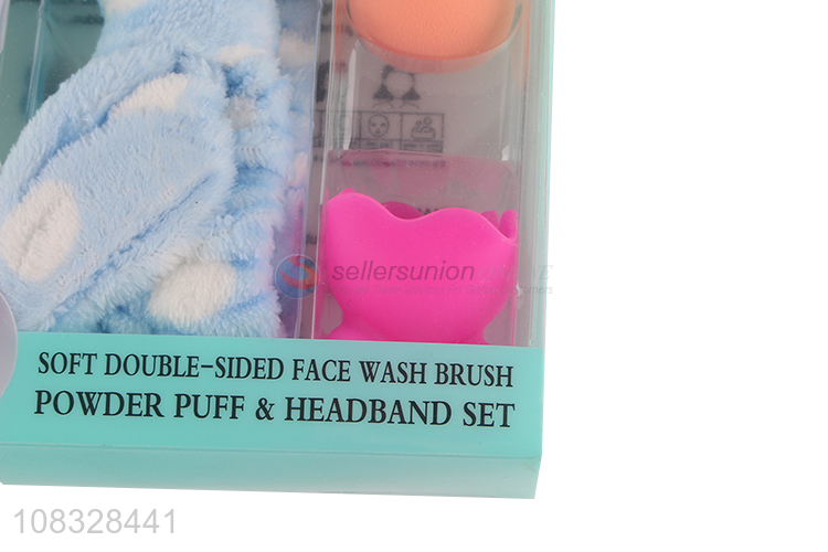 New products soft double-dided face wash brush skin care tools