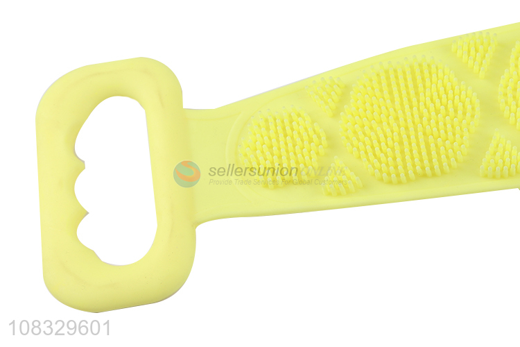 High Quality Silicone Shower Back Strap Scrubber Back Brush