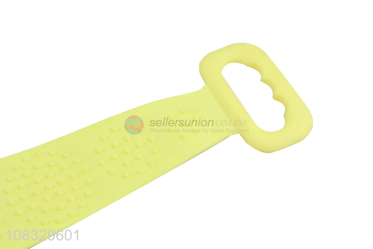 High Quality Silicone Shower Back Strap Scrubber Back Brush