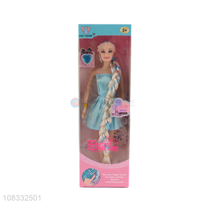 Hot selling 11 inch fashion doll long-haired doll for girls