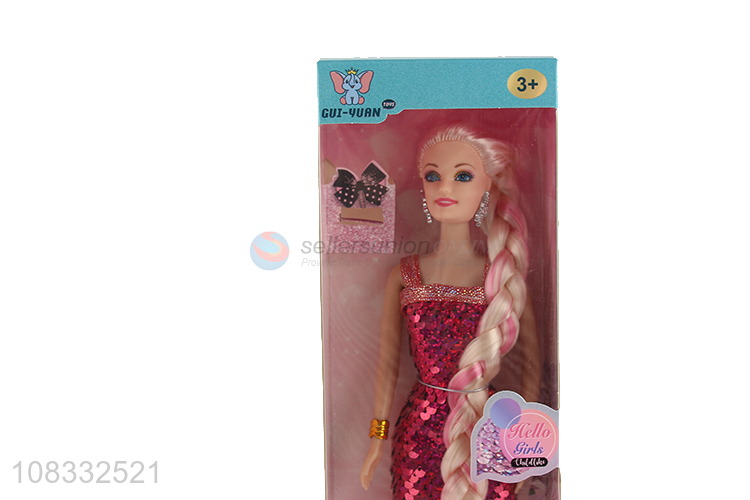 Hot product 11 inch fashion doll beautiful doll with dress