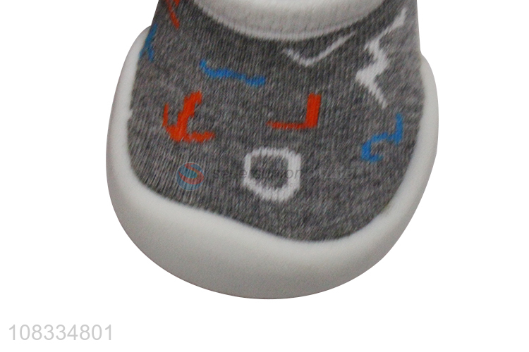 Online wholesale boys baby floor socks shoes for indoor