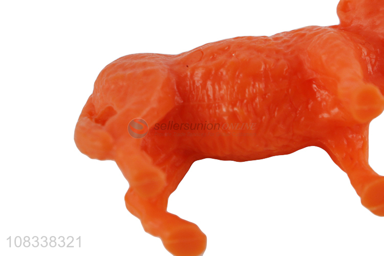 Online wholesale jungle animal model simulation buffalo fidget toy