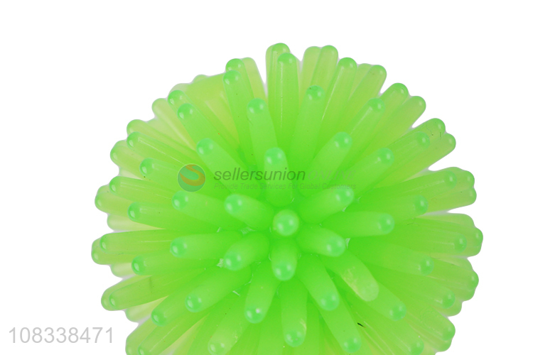 Hot selling colorful TPR stress relief puffer ball squeeze toys