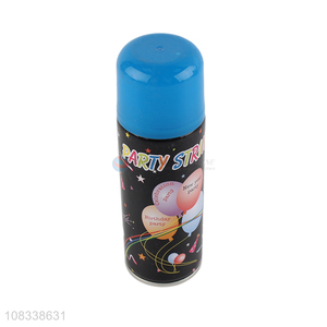 Factory direct sale colourful party supplies string spray