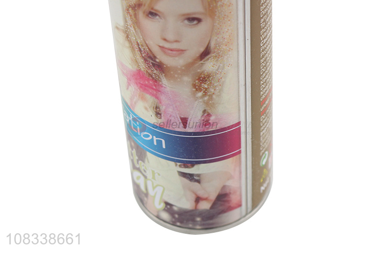 Factory wholesale decorative glitter spray for hair color