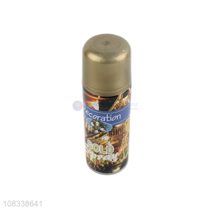 Most popular christmas decoration gold spray for sale
