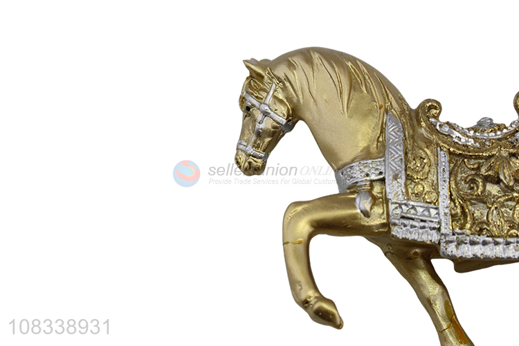Factory Direct Sale Resin Horse Figurine Ornament For Gift