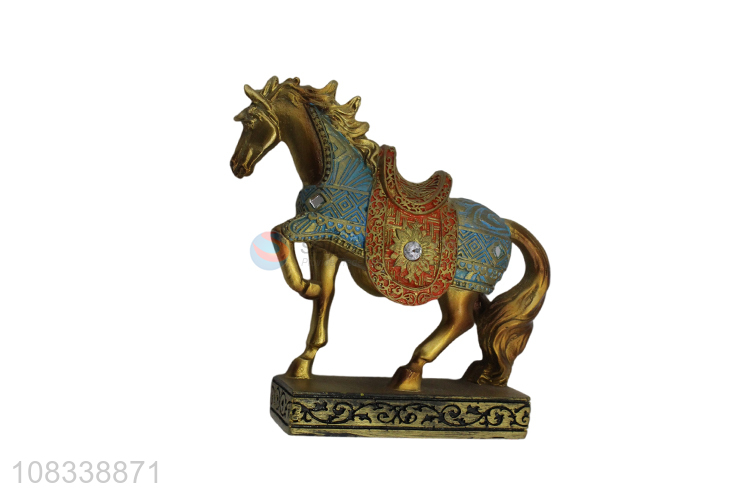 High-End Horse Shape Resin Craft Ornament For Desk Decoration