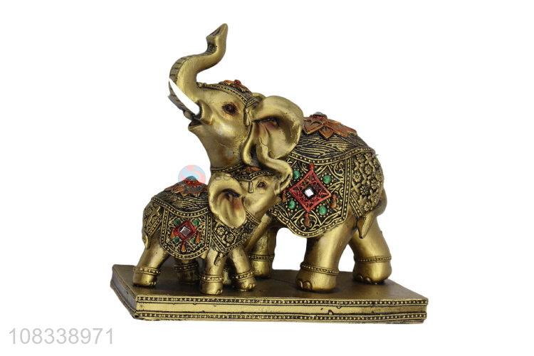 High Quality Elephant Figurine Resin Craft Decoration