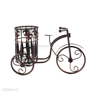High quality European style tricycle wine holder for sale