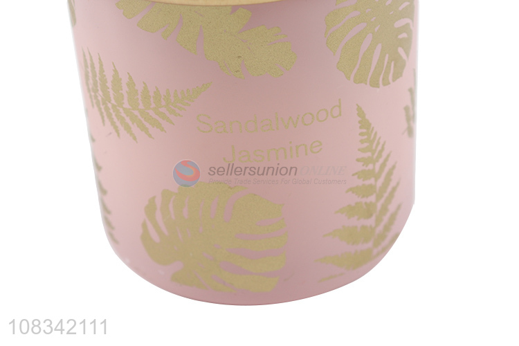 Yiwu Market Creative Aromatherapy Cup Wax with Tinplate Cover