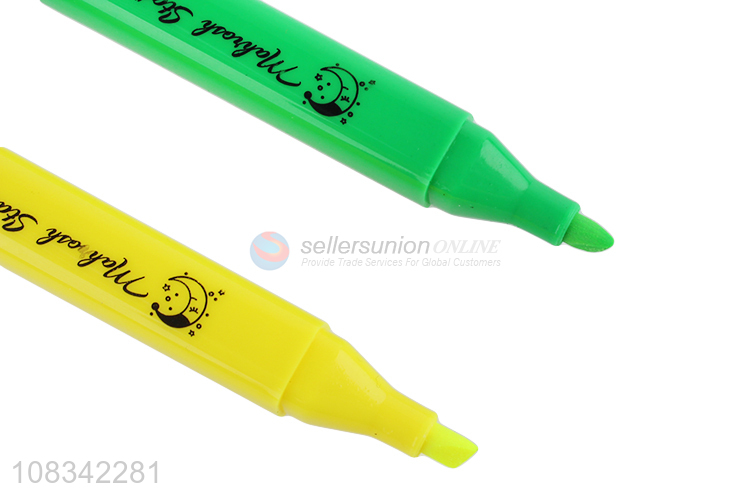 High quality 4pcs highlighter pen marker pen set for sale