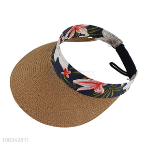 High Quality Outdoor Sun Hat Summer Visors Straw Hat