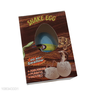 Factory direct sale hatching snake egg water hatching animal toy