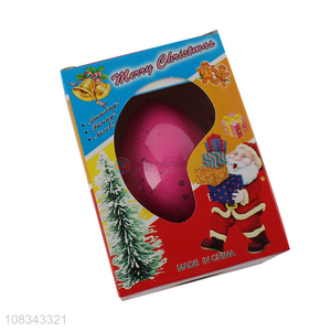 Wholesale hatching santa claus egg water growing toy for toddlers